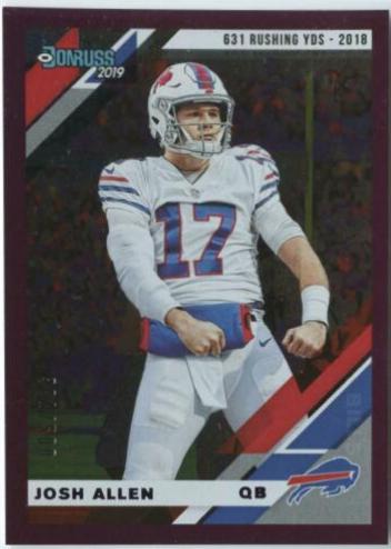 Josh Allen [Season Stat Line] #33