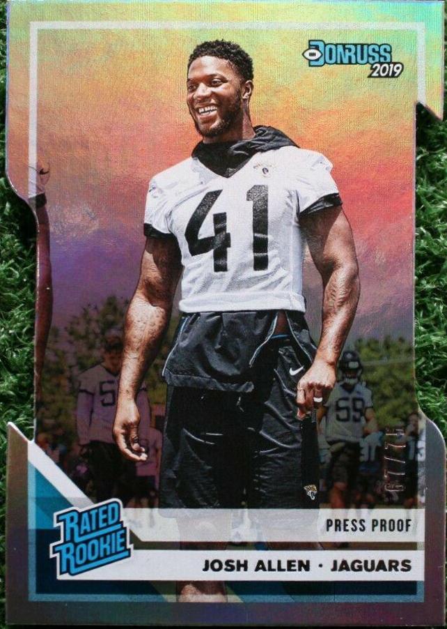 Josh Allen [Silver Die Cut Press Proof] #343