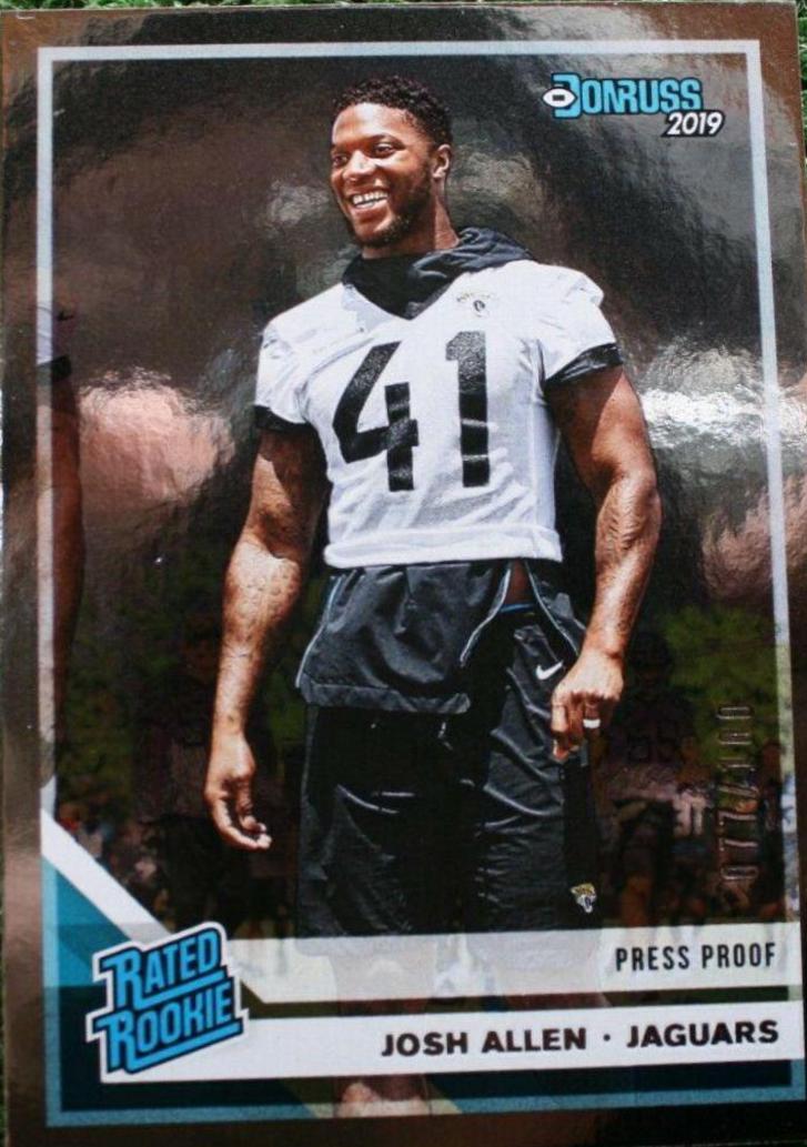 Josh Allen [Silver Press Proof] #343