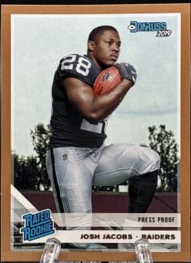 Josh Jacobs [Bronze Press Proof] #308