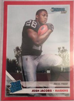 Josh Jacobs [Red Press Proof] #308