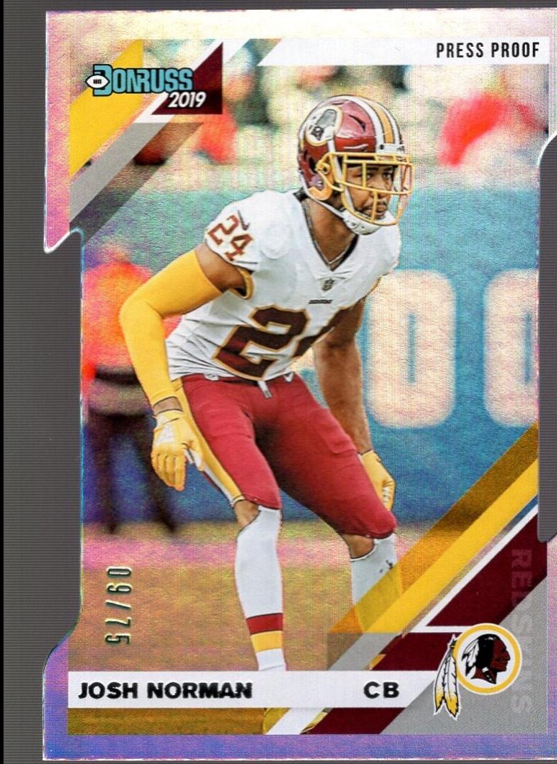 Josh Norman [Silver Die Cut Press Proof] #152