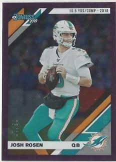 Josh Rosen [Season Stat Line] #9