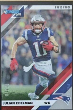 Julian Edelman [Black Press Proof] #165