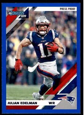 Julian Edelman [Blue Press Proof] #165