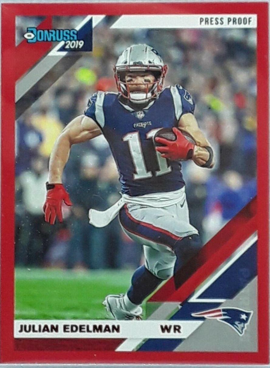 Julian Edelman [Red Press Proof] #165