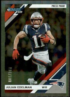 Julian Edelman [Silver Press Proof] #165