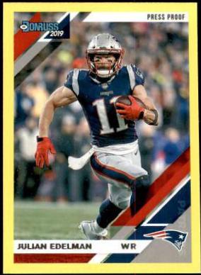 Julian Edelman [Yellow Press Proof] #165