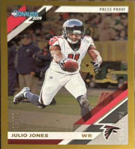 Julio Jones [Gold Press Proof] #19