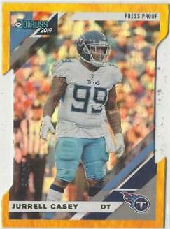 Jurrell Casey [Gold Die Cut Press Proof] #246