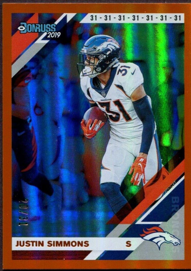 Justin Simmons [Jersey Number] #88