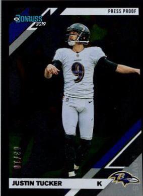 Justin Tucker [Black Press Proof] #29