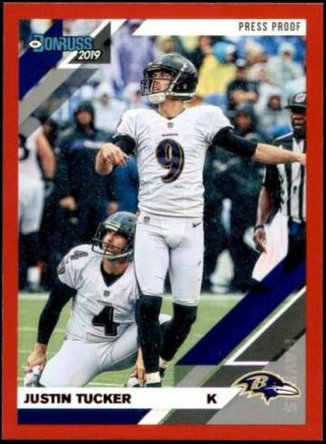 Justin Tucker [Red Press Proof] #29