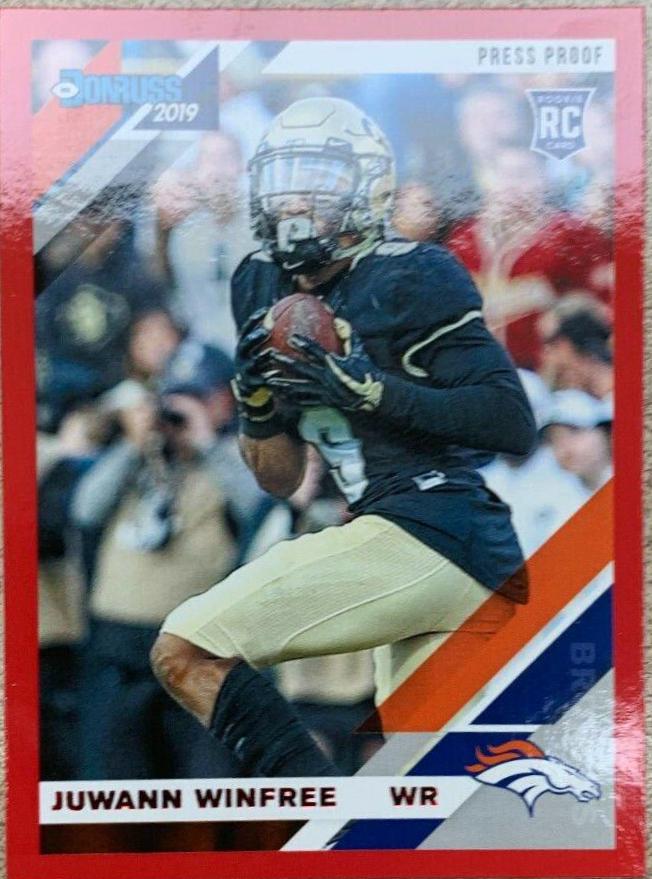 Juwann Winfree [Red Press Proof] #297