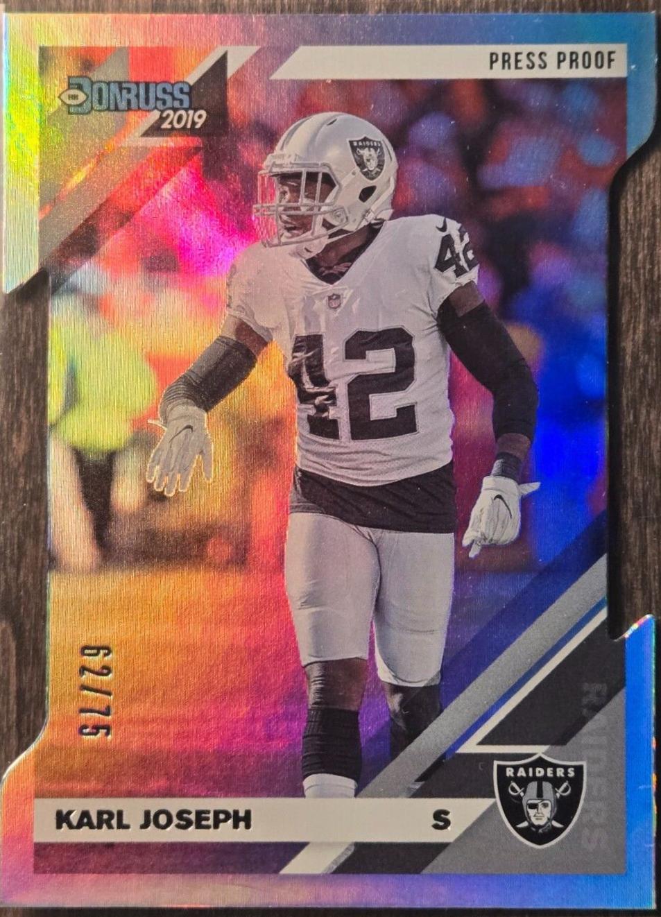 Karl Joseph [Silver Die Cut Press Proof] #197