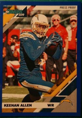 Keenan Allen [Blue Press Proof] #133