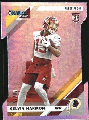 Kelvin Harmon [Silver Die Cut Press Proof] #299