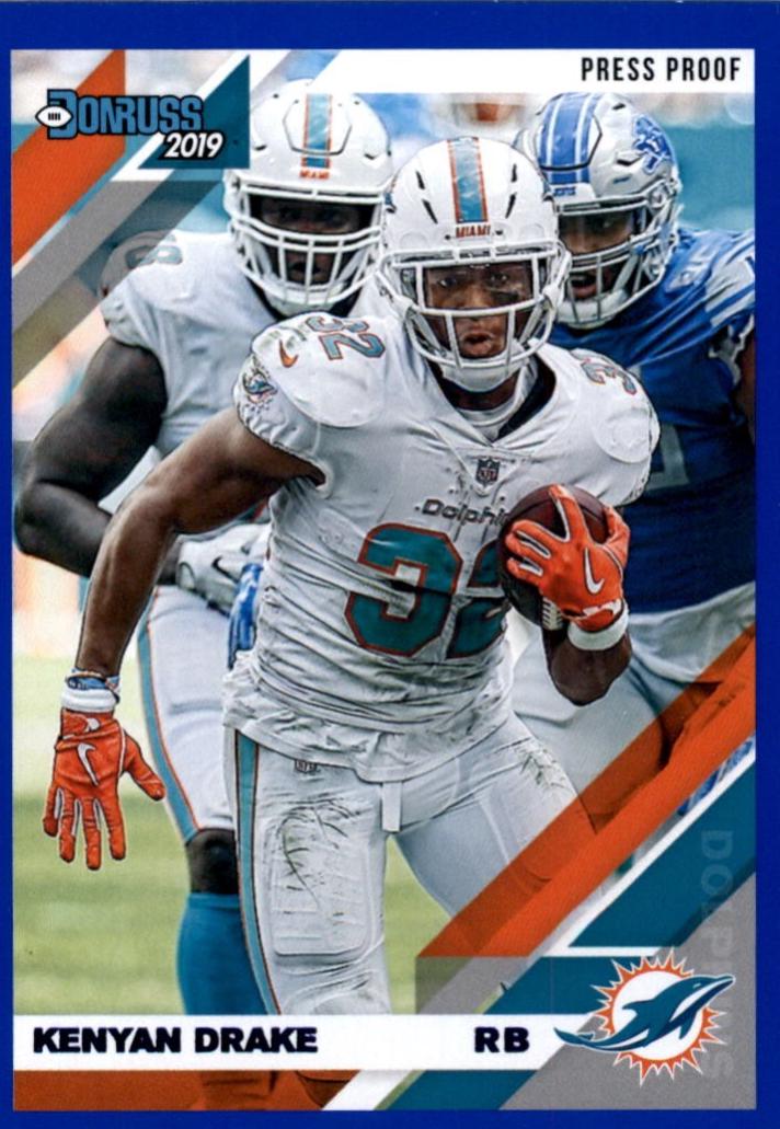 Kenyan Drake [Blue Press Proof] #147
