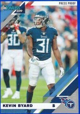 Kevin Byard [Blue Press Proof] #248