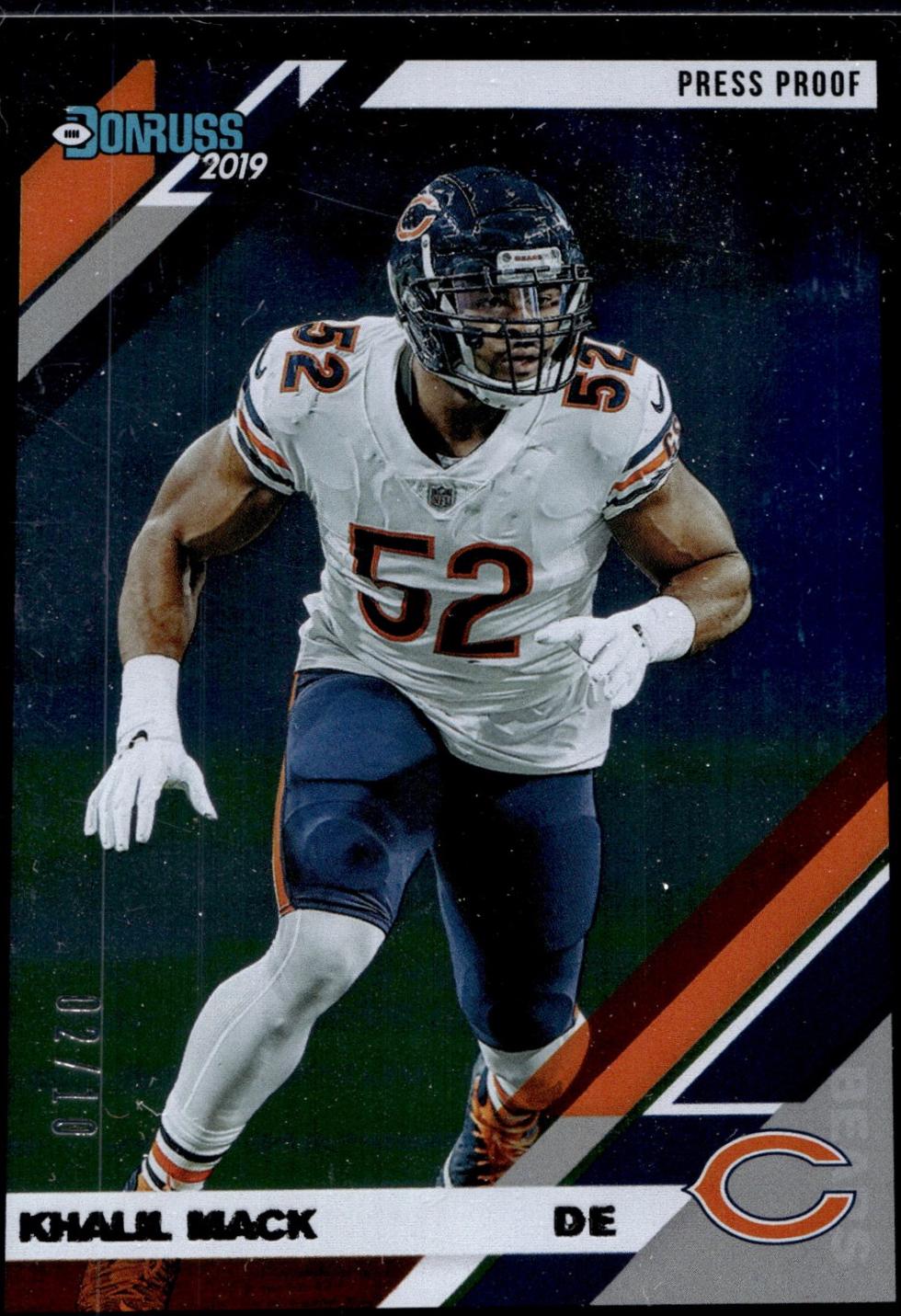 Khalil Mack [Black Press Proof] #53