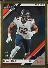 Khalil Mack [Gold Press Proof] #53
