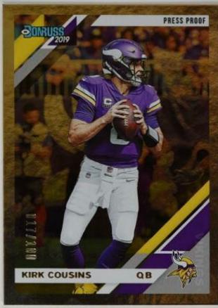 Kirk Cousins [Silver Press Proof] #154