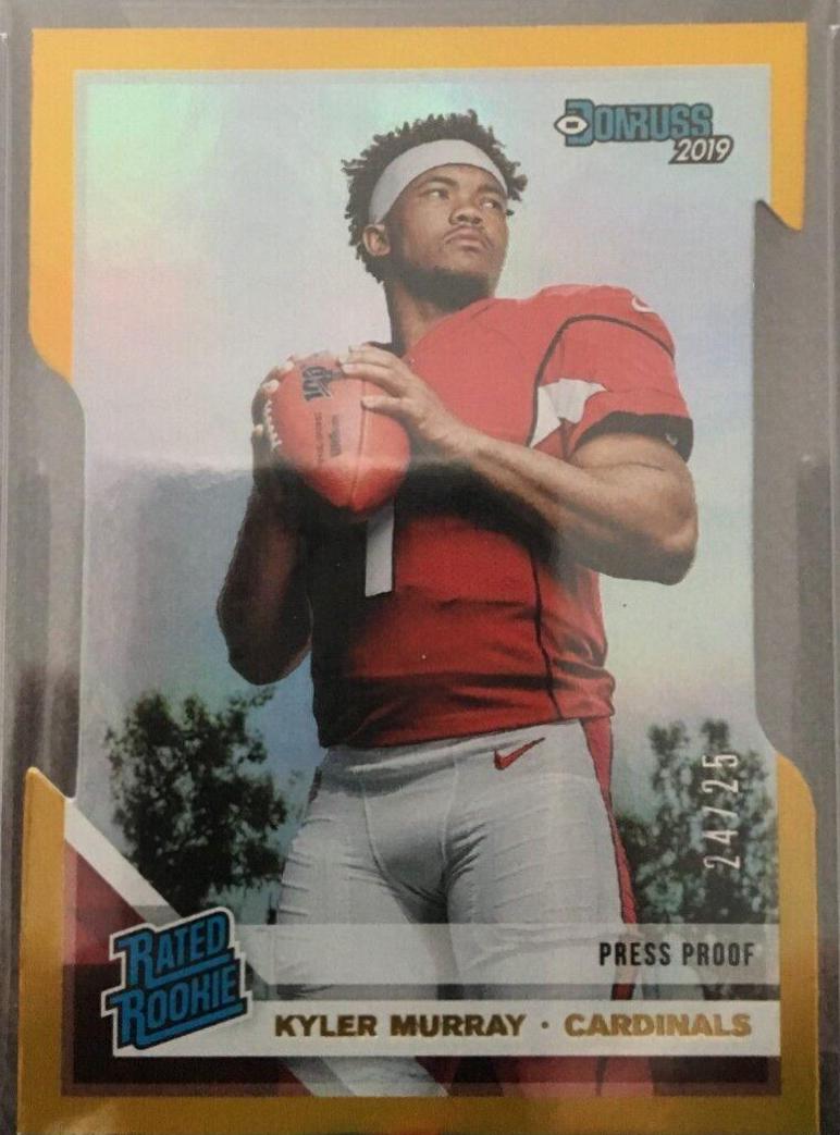 Kyler Murray [Gold Die Cut Press Proof] #302