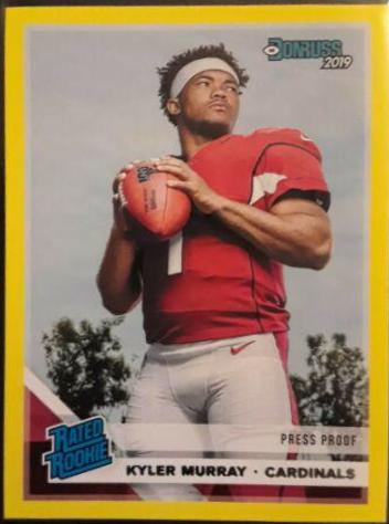 Kyler Murray [Yellow Press Proof] #302