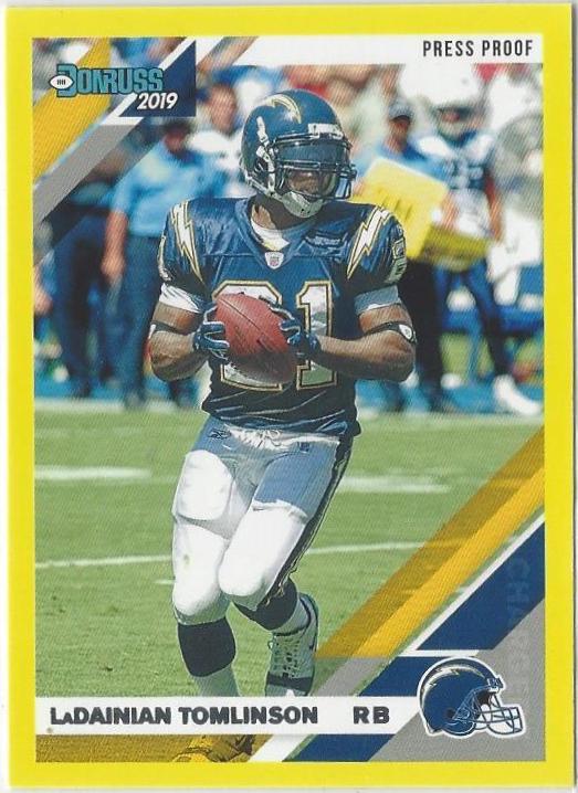 LaDainian Tomlinson [Yellow Press Proof] #137