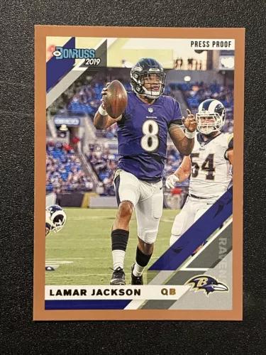 Lamar Jackson [Bronze Press Proof] #25