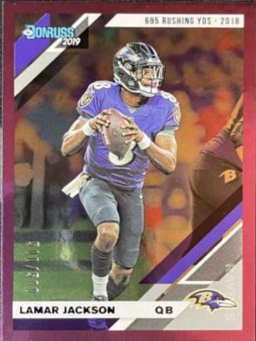 Lamar Jackson [Season Stat Line] #25