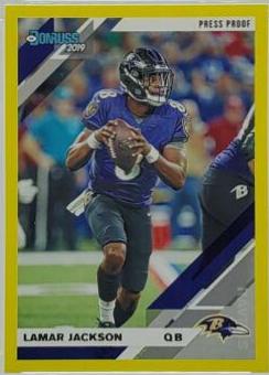 Lamar Jackson [Yellow Press Proof] #25