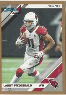 Larry Fitzgerald [Bronze Press Proof] #10