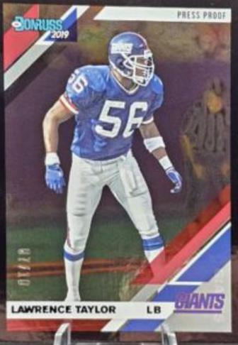 Lawrence Taylor [Black Press Proof] #185