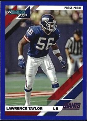Lawrence Taylor [Blue Press Proof] #185