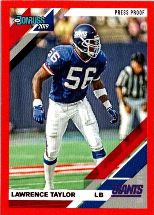 Lawrence Taylor [Red Press Proof] #185