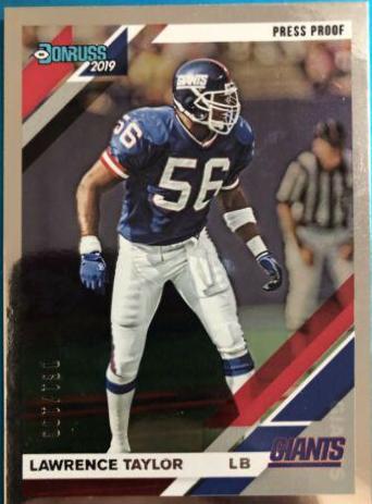 Lawrence Taylor [Silver Press Proof] #185