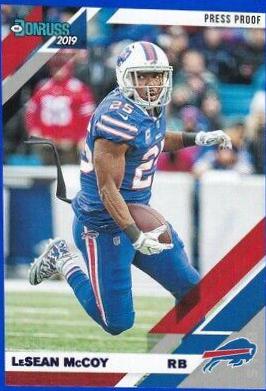 LeSean McCoy [Blue Press Proof] #34