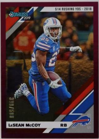 LeSean McCoy [Season Stat Line] #34