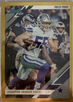Leighton Vander Esch [Gold Press Proof] #78