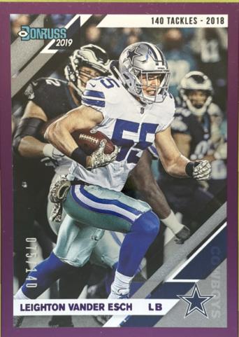 Leighton Vander Esch [Season Stat Line] #78