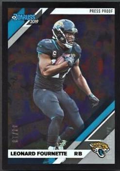 Leonard Fournette [Black Press Proof] #128