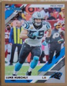 Luke Kuechly [Bronze Press Proof] #44
