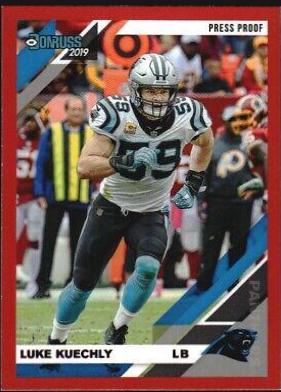 Luke Kuechly [Red Press Proof] #44
