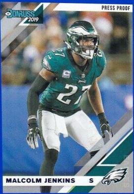 Malcolm Jenkins [Blue Press Proof] #206
