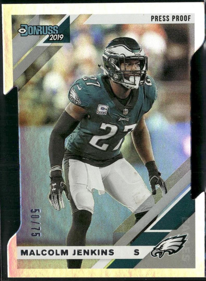 Malcolm Jenkins [Silver Die Cut Press Proof] #206