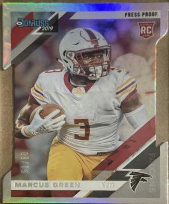 Marcus Green [Silver Die Cut Press Proof] #283
