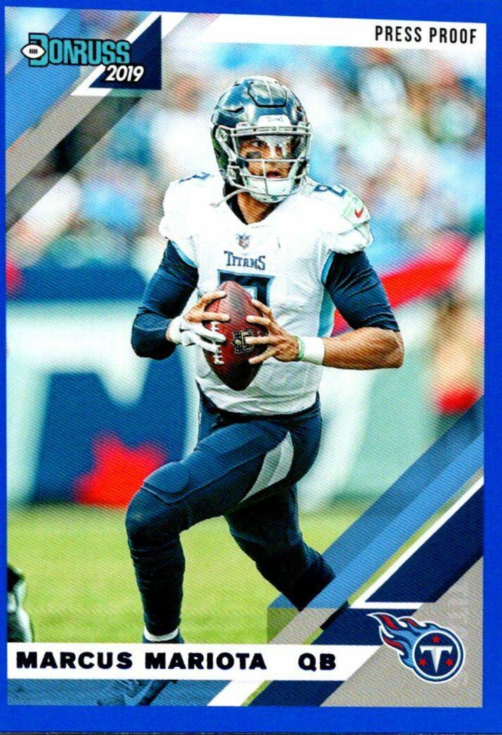 Marcus Mariota [Blue Press Proof] #243