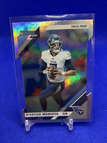 Marcus Mariota [Silver Die Cut Press Proof] #243