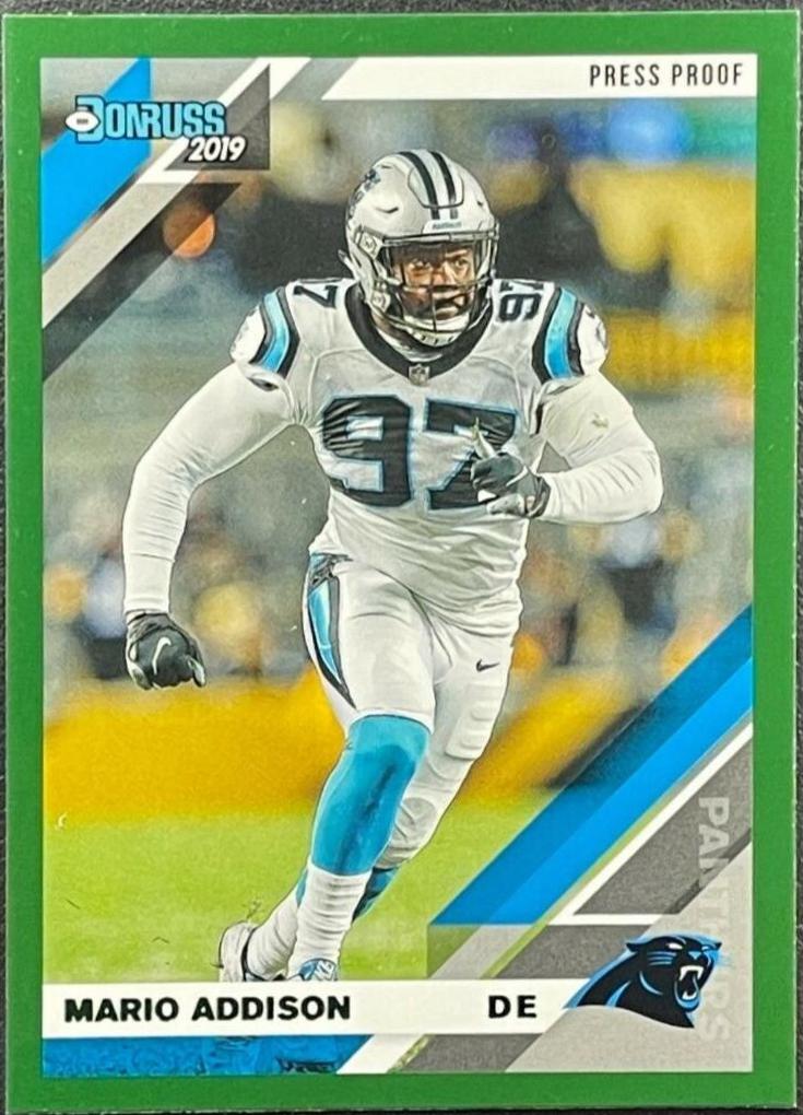 Mario Addison [Green Press Proof] #45